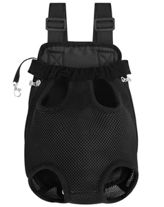 Ayarlanabilir evcil hayvan taşıyıcı sırt çantası-ön bakan köpek kedi seyahat çantası bacaklar dışarı tasarım, yürüyüş kamp için nefes örgü - Product Image 1