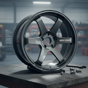 Cerchi Volk Racing TE37 Saga S Plus Diamond Black Green Forged Nuovi /112/120/114 17x9 18x9 5x38 18x11 per BRZ GR86 FK8 <span class=keywords><strong>S2000</strong></span> - Product Image 1