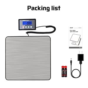 Balance numérique pour colis postaux, capacité 200 kg, précision 1g, écran LCD, modèle pour emballage/bagages/bureau de poste/chiens, OEM/ODM - Product Image 4