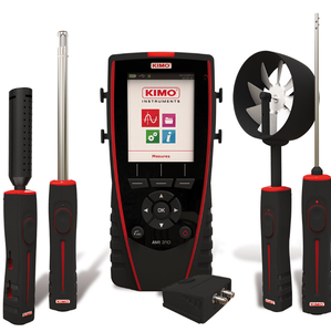 Cono de Flujo de Aire KIMO K35 de Fibra de Vidrio 300 PLP para Anemómetro de Hilo Caliente VT110, Rango de Flujo de 10-400 <span class=keywords><strong>M</strong></span>/<span class=keywords><strong>h</strong></span> - Product Image 3