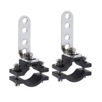 Support de fixation pour moto et vélo, pince de fixation pour barre de protection de voiture de 1,2 pouce, supports de fixation pour tube tout-terrain, supports de fixation pour éclairage tout-terrain LED