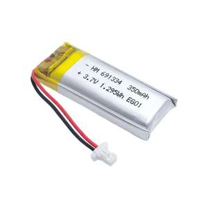 Şarj edilebilir <span class=keywords><strong>3.7V</strong></span> <span class=keywords><strong>350mah</strong></span> lityum iyon batarya 691334/<span class=keywords><strong>350mAh</strong></span> - Product Image 2