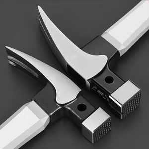 Martillo de cabeza cuadrada recubierto de plástico, personalizable OEM, con mango de fibra de vidrio y superficie texturizada, para bricolaje, martillo de succión y uso por maquinistas - Product Image 5