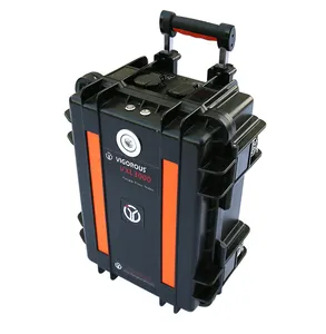 Type de boîte de stockage d'énergie portable, peut être utilisé à l'intérieur et à l'extérieur, utilisation de sortie 1800w, alimentation de secours de camping préférée
