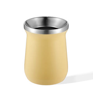 Everich-vaso <span class=keywords><strong>MATE</strong></span> <span class=keywords><strong>de</strong></span> acero inoxidable <span class=keywords><strong>de</strong></span> doble pared, vaso <span class=keywords><strong>MATE</strong></span> <span class=keywords><strong>de</strong></span> 12oz, personalizado, juego <span class=keywords><strong>de</strong></span> tazas <span class=keywords><strong>Mate</strong></span> con paja - Product Image 3