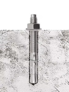 Ancrages d'escalade : Plaque de fixation à boulon M12 en acier inoxydable 304 poli miroir, cheville d'expansion fiable <span class=keywords><strong>pour</strong></span> l'ancrage dans le béton - Product Image 2