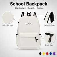 Mochila Escolar Oxford con Logotipo Personalizado OEM, Ligera y Transpirable, para Niños, Venta al por Mayor para Instituciones Educativas