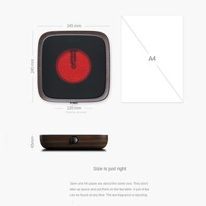 Mini cuadrado Touch and Knob Control 2000W Cocina infrarroja de alta calidad - Product Image 1