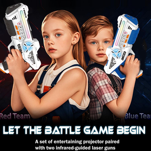 Nueva Pistola de Juguete Simuladora de Combate, Experiencia Creativa Realista, Pistola Láser Infrarroja Recargable con Proyector <span class=keywords><strong>para</strong></span> Niños - Product Image 3