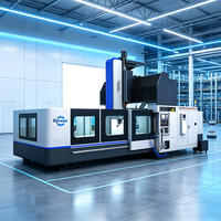 Machine à commande numérique CNC Fanuc à 5 axes, robuste, automatique, type portique GMC3013, pour le traitement de composants complexes