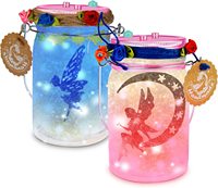 Fée lumière lanterne Arts et artisanat fournitures Kits de bricolage pour filles garçons enfants jouets fées lanterne Arts et artisanat fournitures Kits de bricolage