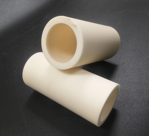 Tubo cerámico de alúmina de alta pureza, grado semiconductor, prensado isostático, tamaños personalizados disponibles - Product Image 6