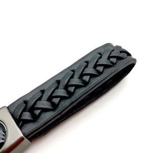 Wholesale Car Keyrings Leather Lettering Keychain for Car Brands Keyrings Metal <b>Key</b> <b>Ring</b> With <b>Customized</b> Logo Keychain - Product Image 4