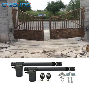 Système de contrôle d'accès à l'énergie <span class=keywords><strong>solaire</strong></span> à course de 600mm DC24V 500kg ouvre-porte pivotant électrique pour porte de villa - Product Image 1