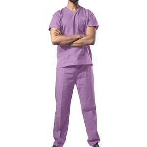 Meilleures ventes Uniforme de gommage médical tricoté de haute qualité pour hommes, matériau durable en stock pour les hôpitaux - Product Image 4