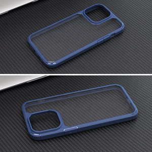 Pha Lê Rõ Ràng Chống-Vàng Mềm Matte TPU Bumper Defender Điện Thoại Trường Hợp Đối Với <span class=keywords><strong>iPhone</strong></span> 14 13 11 Pro Max <span class=keywords><strong>S</strong></span> Max Chống-<span class=keywords><strong>S</strong></span>ốc PC Chất Liệu - Product Image 4