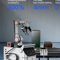 Bras de robot de soudage au laser à fibres DONSIN avec mouvement flexible pour pièces métalliques complexes