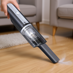 Aspirateur sans fil portatif 120W, moteur sans balais, filtre HEPA, forte aspiration, 0,3L, sans sac, pour la maison et la voiture - Product Image 2