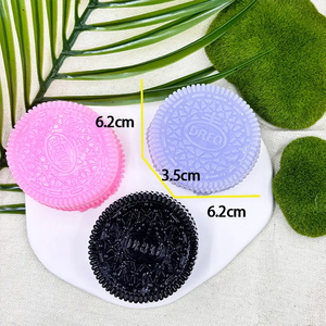 Jouet anti-stress souple Pinch Family Squishy Taba Squishy Ore, jouet souple en forme de sandwich et de biscuit à pincer - Product Image 3