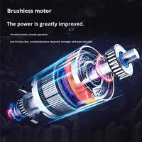 Meuleuse d'angle sans fil 21V sans balais 100mm 4 pouces 9000 tr/min, outil électrique portatif à batterie lithium pour la découpe et le polissage du métal et de l'acier