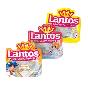 Tùy chỉnh cảm ứng mềm CPP chết cắt túi <span class=keywords><strong>ziplock</strong></span> mùi bằng chứng Mylar cho bao bì túi không thường xuyên hình dạng đặc biệt cookie có kích thước - Product Image 4