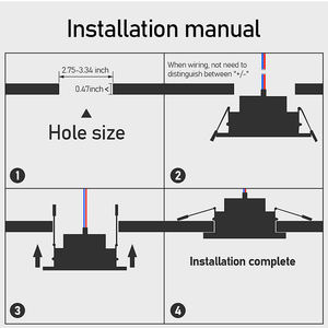 Tuya Bluetooth Wifi intelligente 10w Down light Voll farbdimmen Alexa Voice APP Control-2 - Product Image 4