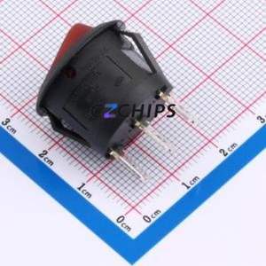 RT-S02-127-R4NBR Rocker Switch Through hole Component (THT),P=7mm Switch 20.2mm 21.1mm Concave Bend Without - Product Image 2