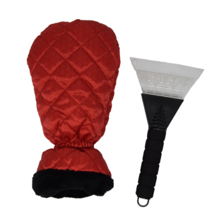 Tùy chỉnh 420D vải ấm găng tay tuyết làm sạch xe không thấm nước xe <span class=keywords><strong>Ice</strong></span> <span class=keywords><strong>scraper</strong></span> - Product Image 5