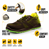 Chaussures de travail unisexes AOXIANG à bout en acier, basses, respirantes, confortables, antistatiques, pour l'hiver, le printemps, l'automne, utilisation en usine