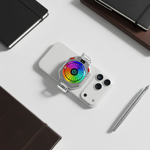Ventilador de Refrigeración para Teléfono Celular TH28 Semiconductor Radiator RGB, Enfriador Magnético para Teléfono Móvil con Tecnología TEC Peltier Ai para Juegos - Product Image 2
