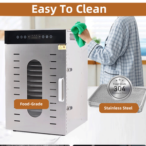 Brand New Easy Operation Multi-Functional Industrial Fruit Dehydrator <b>Machine</b> Fruit Dryer Dehydrator For Sale - Product Image 5