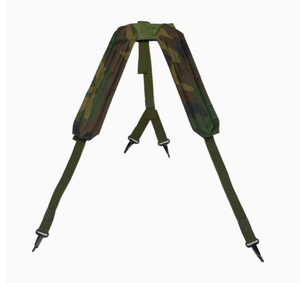 DFY813 Ropa para exteriores: Arnés en Y de nailon para suspensorios, colores verde OD, negro y marrón desierto, para cinturones tácticos de combate - Product Image 3