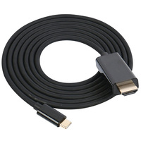 Câble USB Type C vers HDTV de 1,8 m, 4K 30Hz, certifié HDCP 2.2, pour ordinateur portable, téléphone, iPhone 15-17 vers TV, moniteur, streaming et présentation
