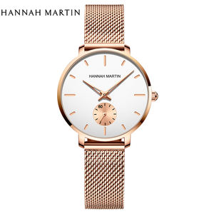 Hannah Martin HM1335 Montres-bracelets de luxe pour femmes <span class=keywords><strong>Prix</strong></span> de gros 3 bars Étanche Cadran de mode Montres à quartz en alliage du Japon - Product Image 4