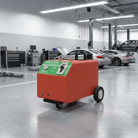 YUNRIVO Nouvelle Machine de Nettoyage Portable à Glace Sèche Électrique Nettoyeur Haute Pression à Commande Pneumatique-Electrique pour Voiture Capacité 2kg 10m