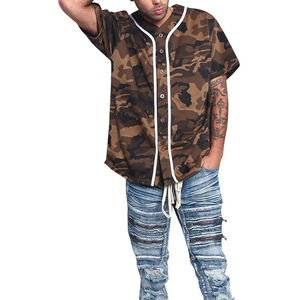 2025 maillot de baseball imprimé personnalisé pour hommes vêtements de sport vêtements de softball 100% polyester respirant séchage rapide - Product Image 2