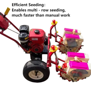 Tự Hành Ba Hàng Xăng Gieo Hạt Máy Gieo Hạt & Cấy Cho Ngô & Đậu Tương Phân Bón Applicator Cho Hiệu Quả Gieo - Product Image 4