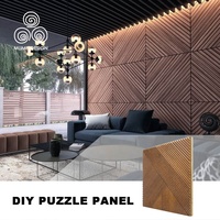 MUMU 3D Design Unique décor en relief panneau de pelage et de bâton pour la décoration intérieure panneau mural en bois massif