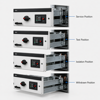 Conjunto Completo de Aparamenta Extraíble MNS LV 380V 1250A 50/60Hz para Edificios Comerciales IEC 61439