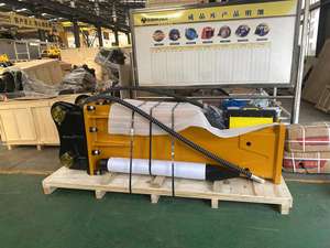 MONDE Escavadeira Hidráulica Disjuntor <span class=keywords><strong>20</strong></span>-30 toneladas Acessório Rock <span class=keywords><strong>Breaker</strong></span> Martelo Disjuntor De Pedra Hidráulica Para Venda - Product Image 2