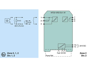 Hàng rào cách ly cho hàng rào cách ly hiệu quả cao an toàn với đầu ra tiếp điểm Rơle với phát hiện lỗi đường dây - Product Image 2