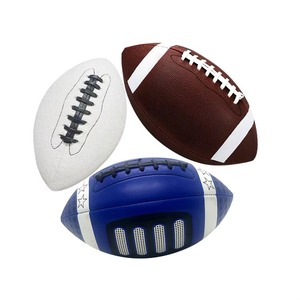 Custom Size Premium Leather American Football & <b>Ball</b> with Rubber Bladder High Air Retention Custom Logo Options - Product Image 3