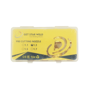 Punta/Boquilla de Antorcha de Corte por Plasma con Diseño Dorado Star Weld con <span class=keywords><strong>P80</strong></span> - Product Image 4