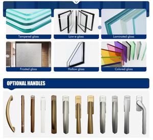 Fenêtre coulissante de style français NFRC personnalisée CBMmart, fenêtre à châssis coulissant en aluminium, fenêtre coulissante verticale, fenêtre à double vitrage - Product Image 6