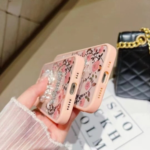 Fundas de Lujo con Joyería de Diamantes <span class=keywords><strong>para</strong></span> <span class=keywords><strong>iPhone</strong></span> 15 14 Plus 13 <span class=keywords><strong>Pro</strong></span> Max <span class=keywords><strong>12</strong></span> 11, Cubierta Femenina con Brillantes, Fundas <span class=keywords><strong>Para</strong></span> Celulares - Product Image 6