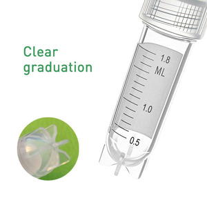 Cella del tubo del crio del laboratorio che congela il tubo di plastica autoportante esterno crioviale criotubo monouso Sterile 1.8ml 2ml - Product Image 4