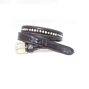 Ceintures Bling en cuir véritable pour l'équitation Compagnon parfait pour le cavalier et la bride de cheval. - Product Image 6