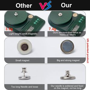 Rèm cửa buộc từ tính rèm chống rò rỉ ánh sáng nam châm đóng cửa Fixer - Product Image 3