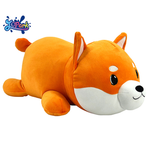 Cuscino in peluche di volpe imbottito di grandi dimensioni cuscino in peluche per animali Super morbido con cuscino ecologico per alleviare lo Stress in rete regalo perfetto per <span class=keywords><strong>tutti</strong></span> - Product Image 1