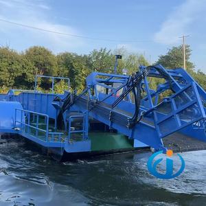 Neuer Jin ZhaoXin Automatischer Wasserhyazinthen-Ernter mit Getriebemotor 24-105 PS Multifunktionale Effiziente Wasserernte - Product Image 1